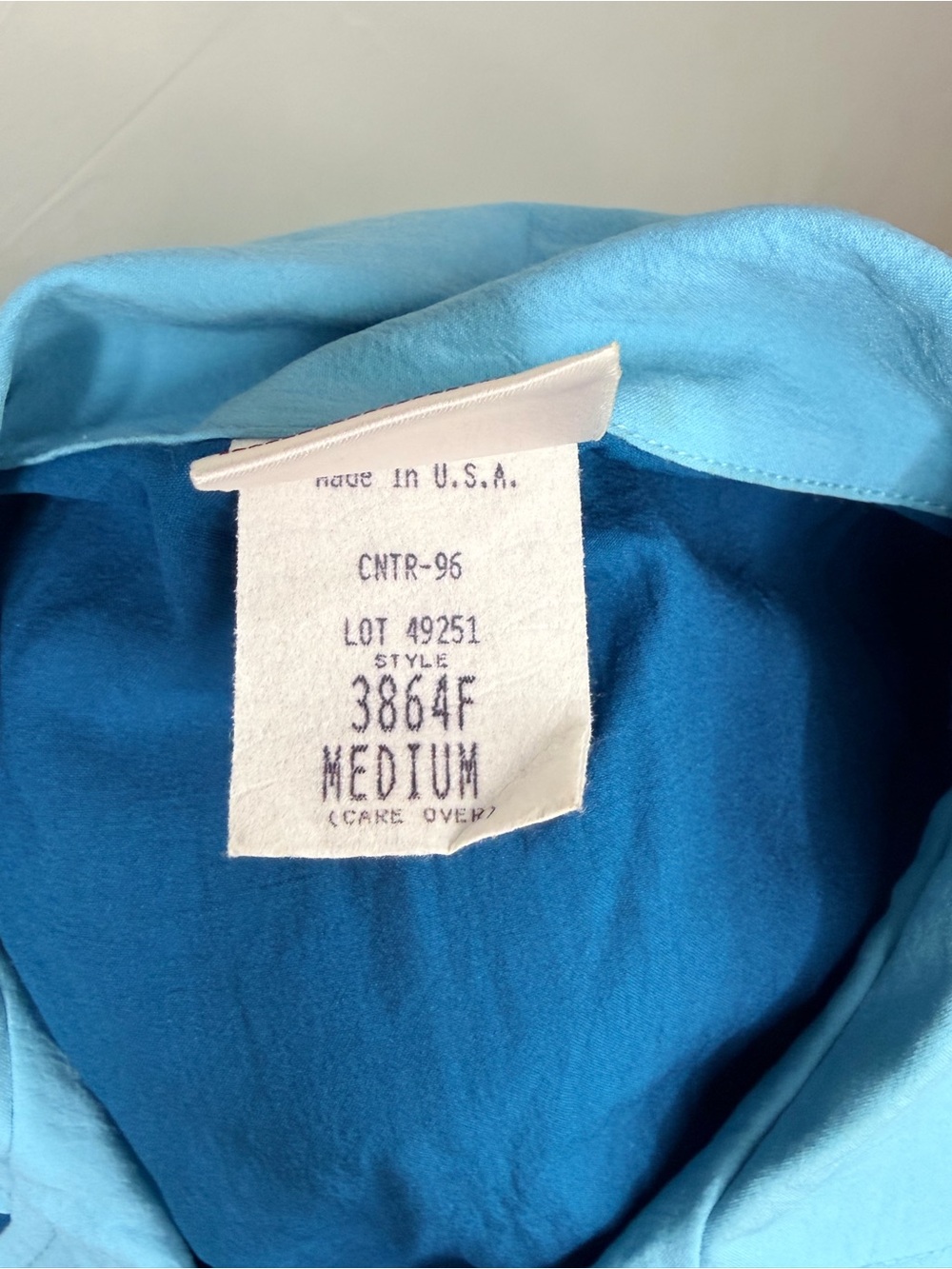 Teal Button-Up Jacket - Picture 5 of 6